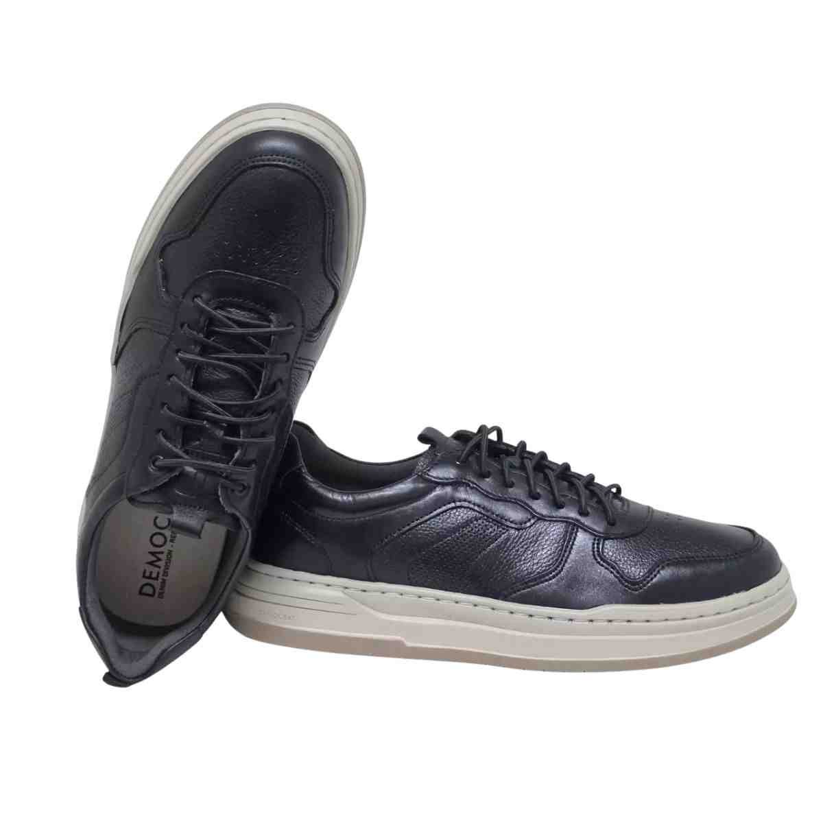 Sapatenis Masc Democrata Jake 240051-001 Preto 5