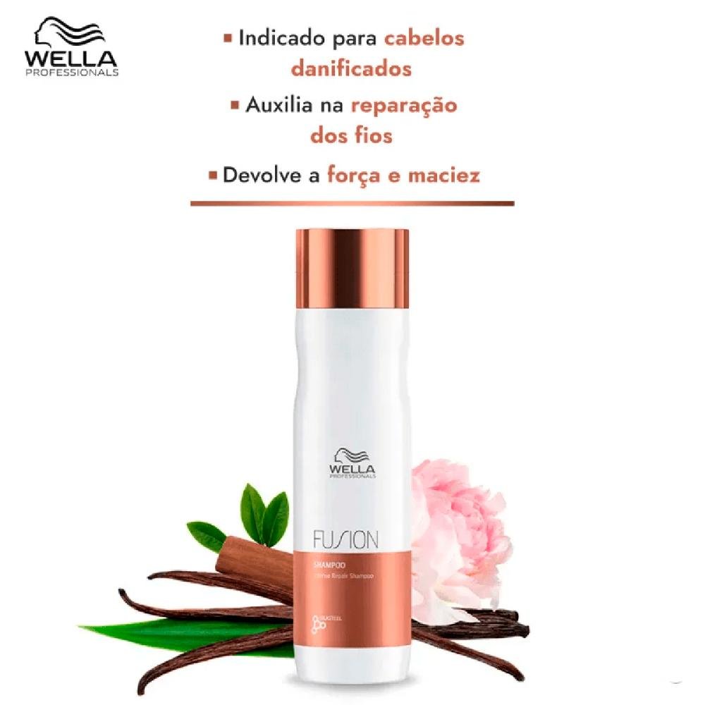 Shampoo Fusion 250ml - Wella Professionals 250ml 3