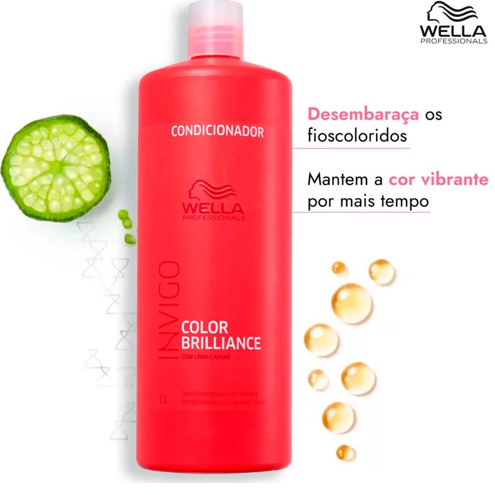 Condicionador Invigo Color Brilliance 1L Wella 1L 3