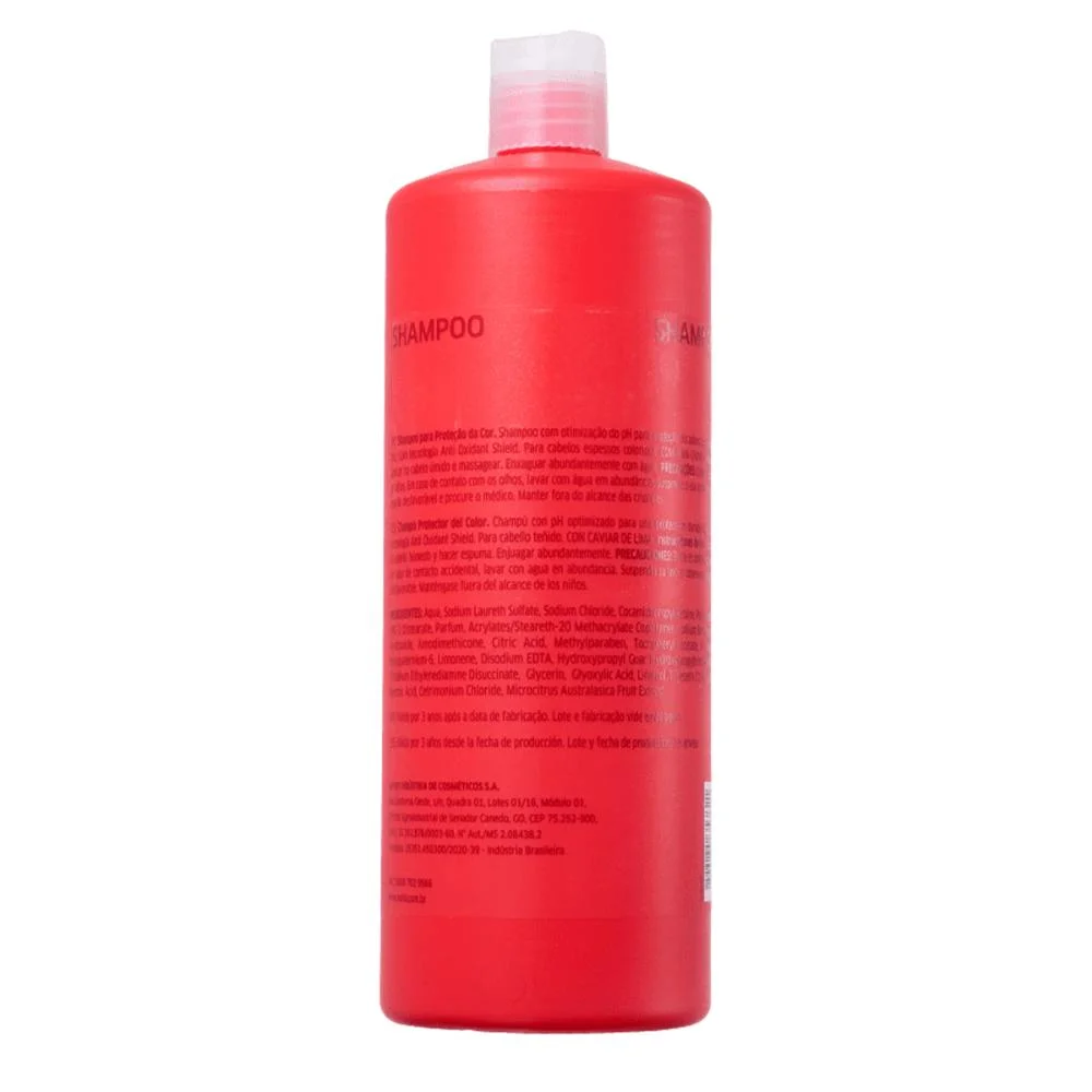 Kit 3 Color Brilliance Shampoo 1L - Wella ÚNICO 3