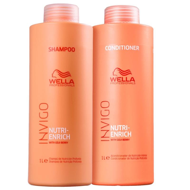 Kit Enrich Shampoo e Condicionador 1L - Wella ÚNICO 2