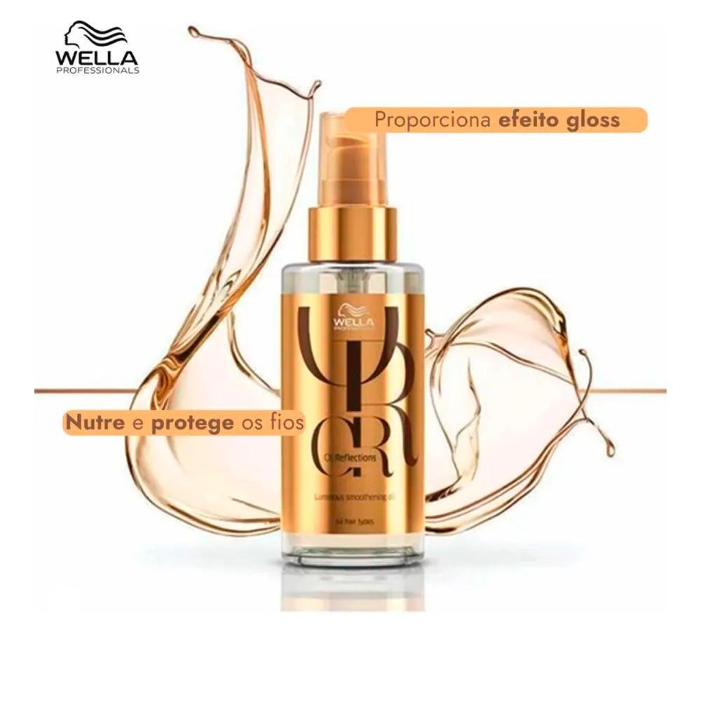 Óleo Capilar Oil Reflections 100ml - Wella Professionals 100ml 4
