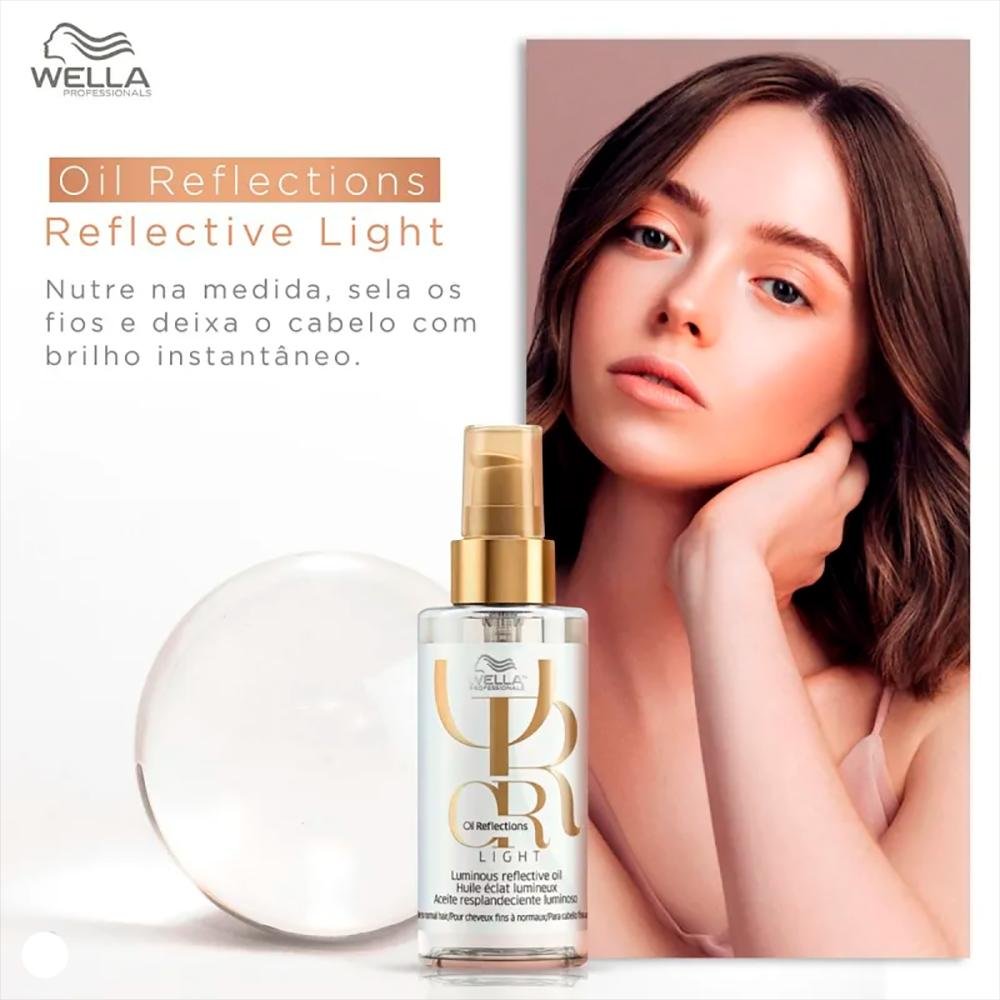 Óleo Capilar Oil Reflections Light 100ml 100ml 4