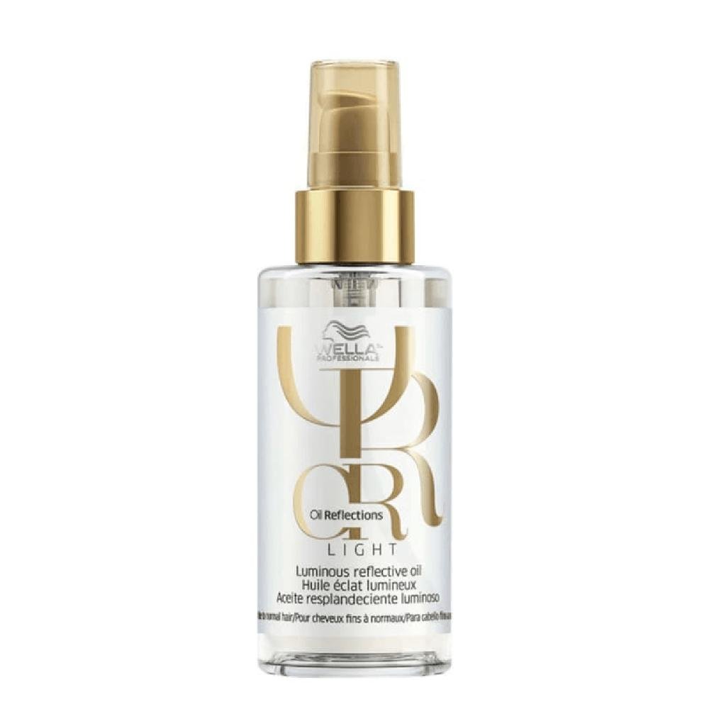 Kit Shampoo, Máscara Fusion e Oil Reflections Light - Wella ÚNICO 4