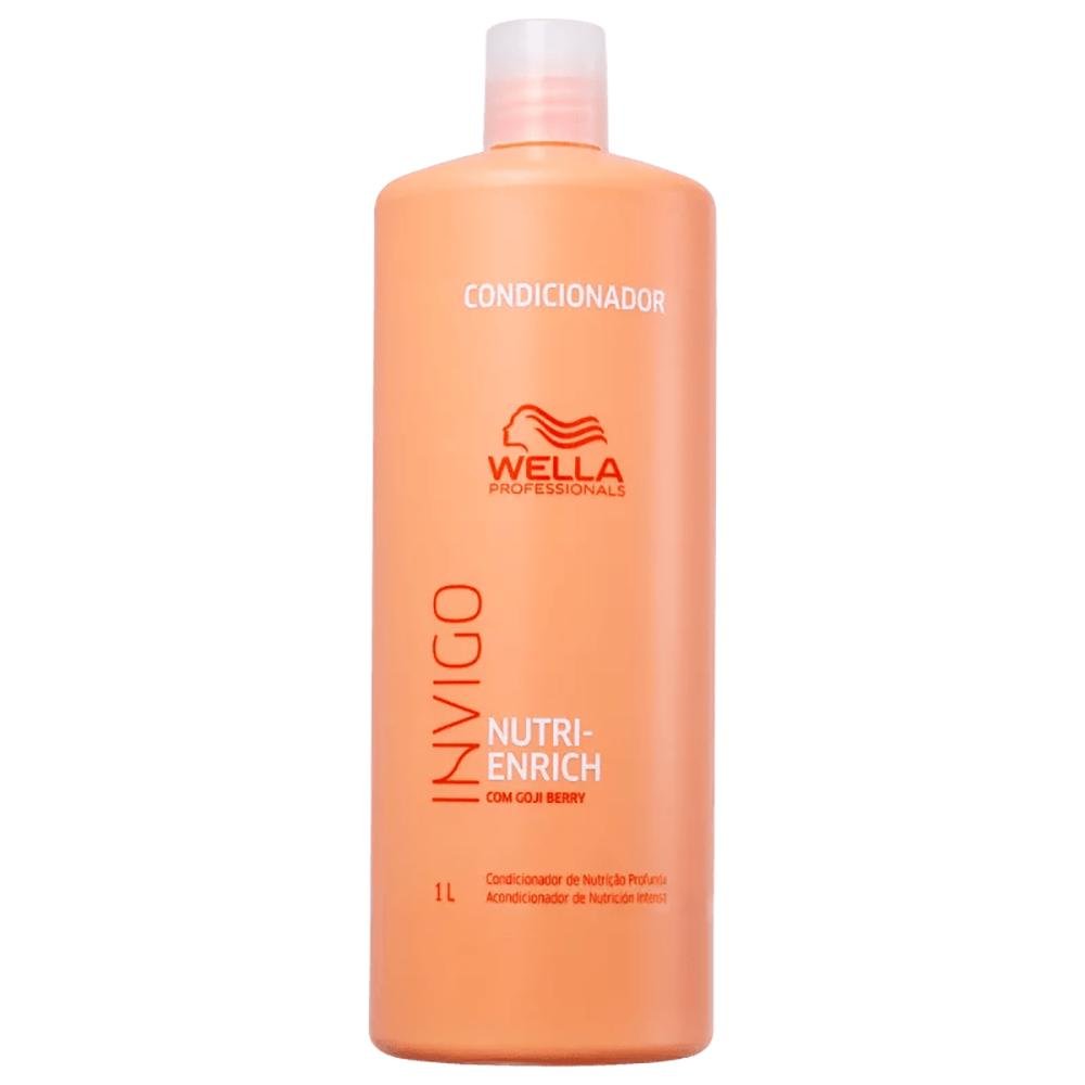 Kit Enrich Shampoo, Cond, Máscara e Oil Reflections -Wella ÚNICO 3