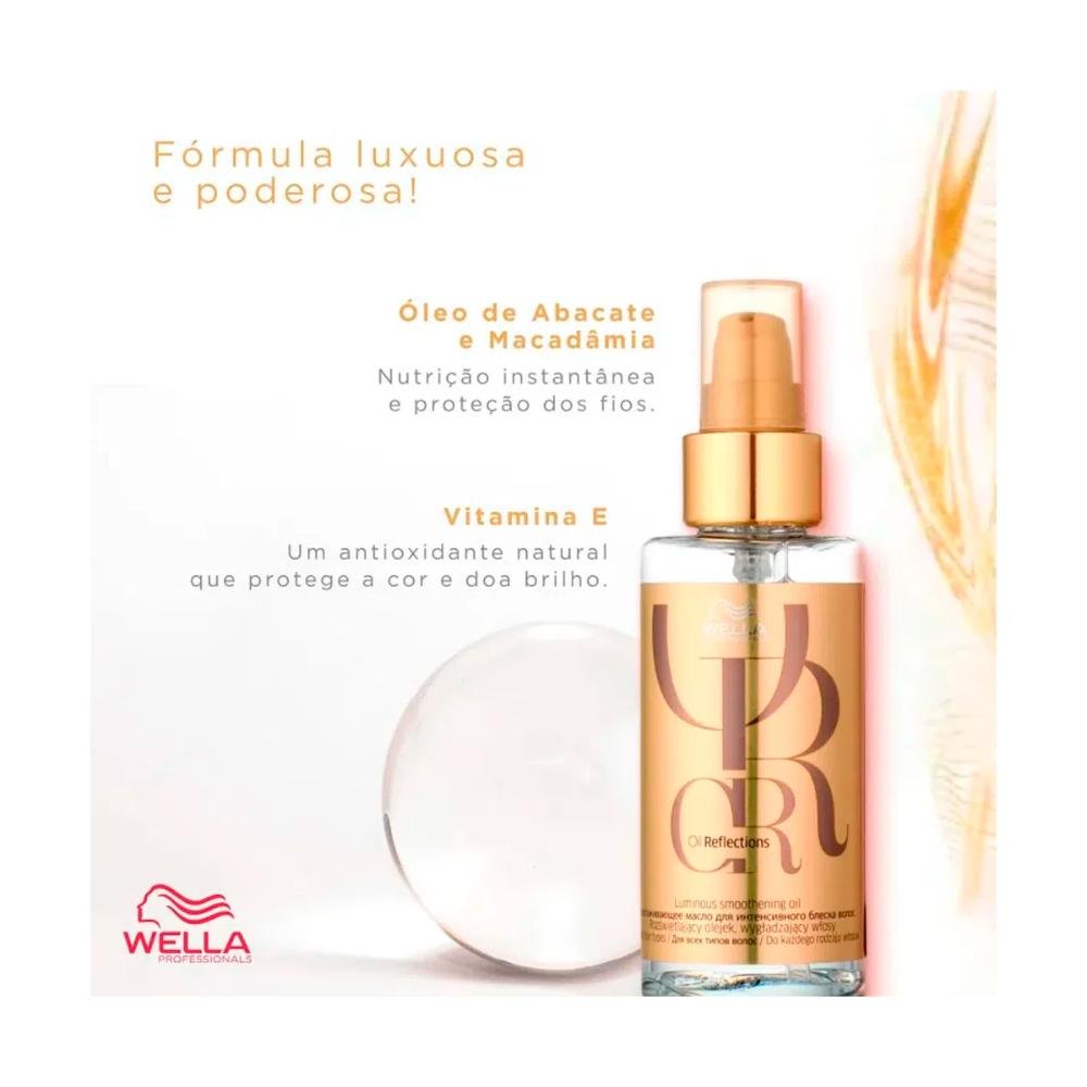 Óleo Capilar Oil Reflections 30ml - Wella Professionals 30ml 4