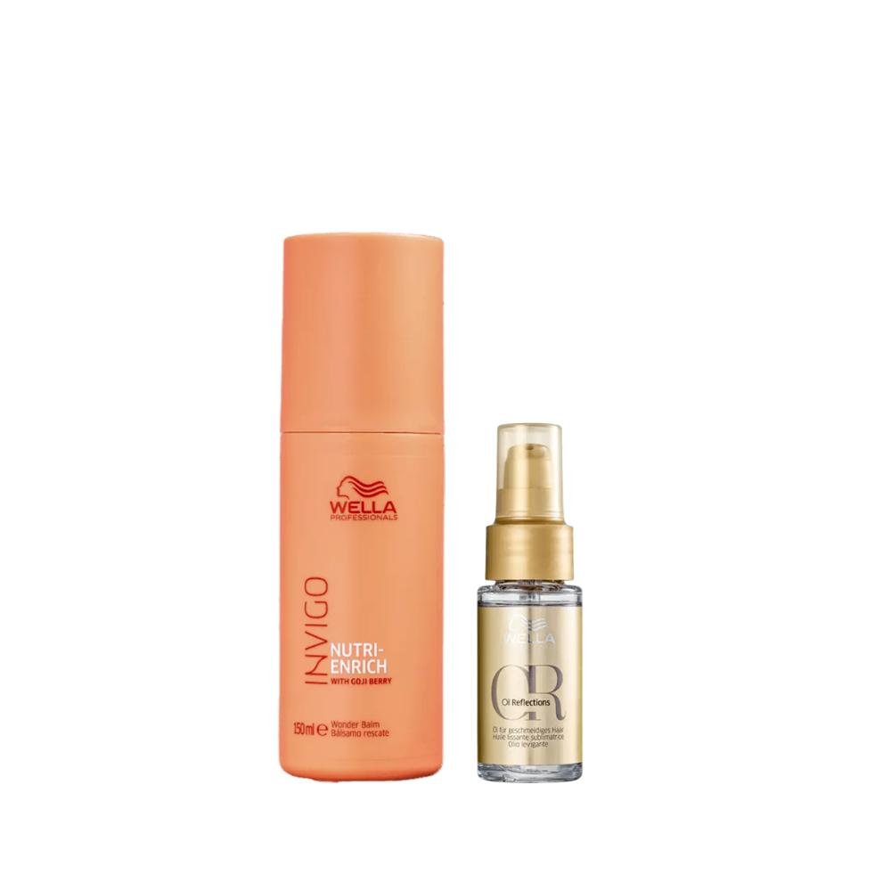 Kit Leave-in Nutri-Enrich Wonder Balm e Oil Reflection 30ml ÚNICO 1