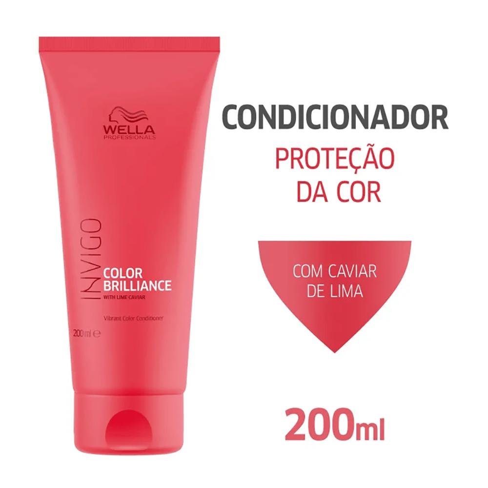 Kit Shampoo 250ml e Condicionador 200ml Brilliance - Wella ÚNICO 5