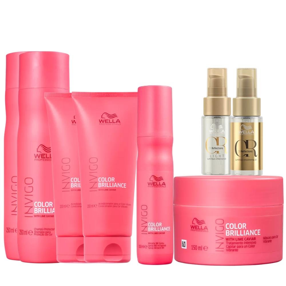 Kit Shampoo, Condicionador, Máscara, Leave-in e Oil Reflections ÚNICO 1