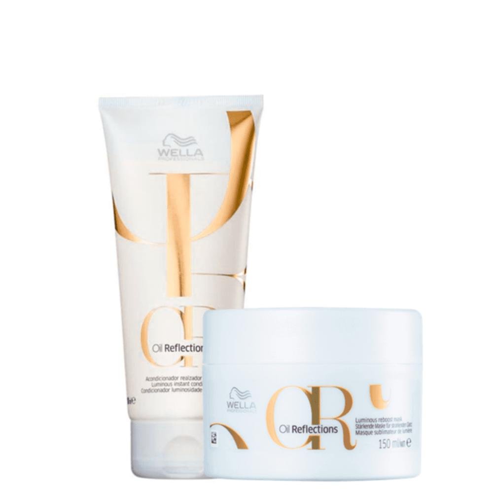 Oil Reflections Condicionador 250ml e Máscara 150ml Wella