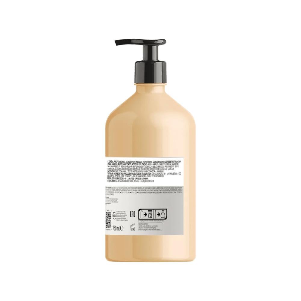 Condicionador Absolut Repair Gold Quinoa 750ml - L'Oréal 750ml 2