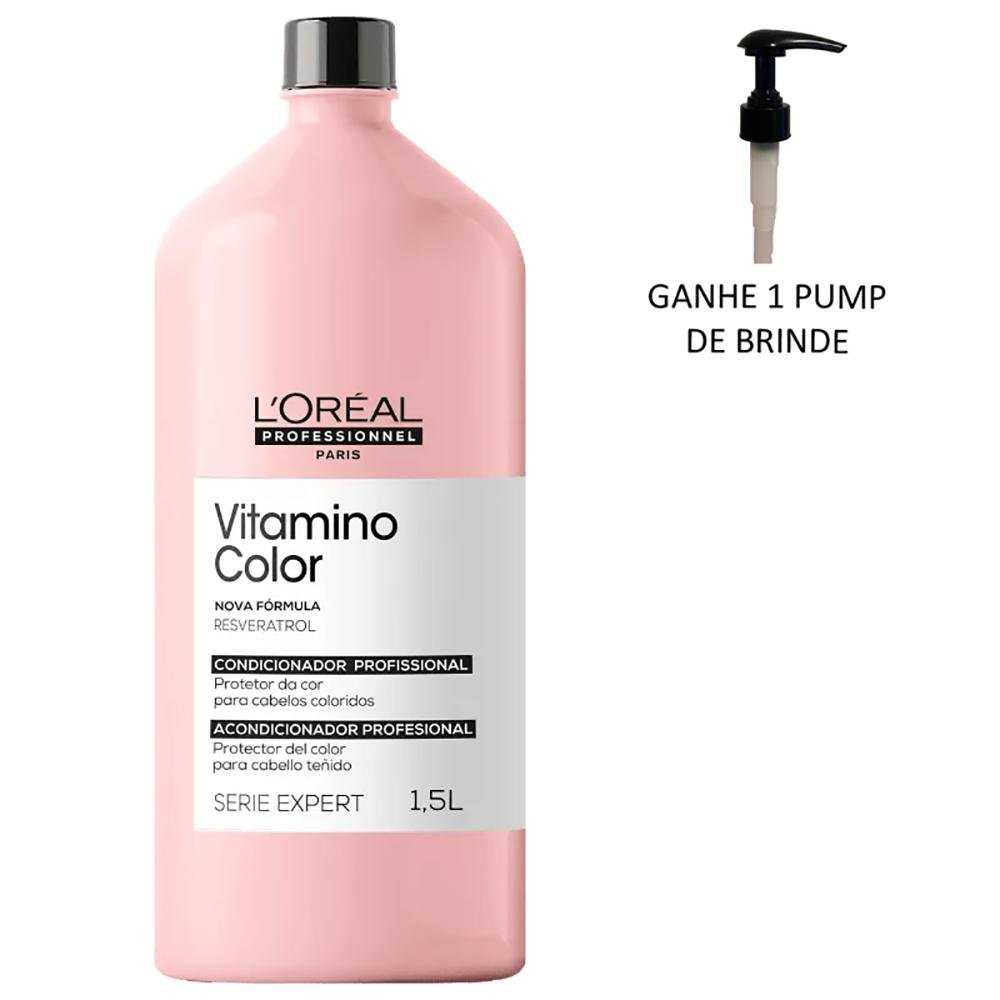 Condicionador Expert Vitamino Color 1,5L - L'Oréal Professionnel 5L 1