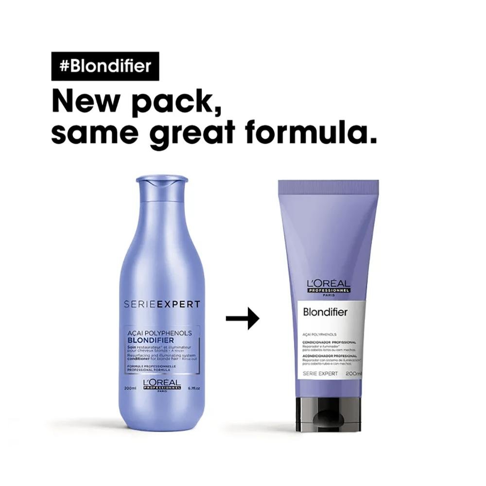 Condicionador Serie Expert Blondifier 200ml - L'oreal 200ml 4
