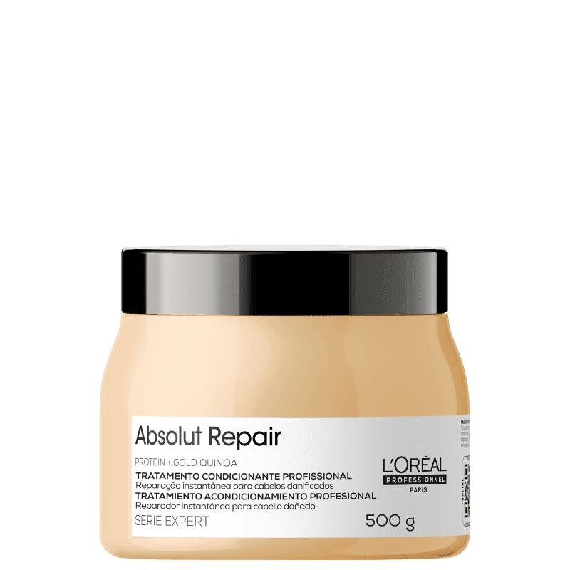 Kit L'oréal Absolut Gold Quinoa Shampoo 1,5L e Máscara ÚNICO 4