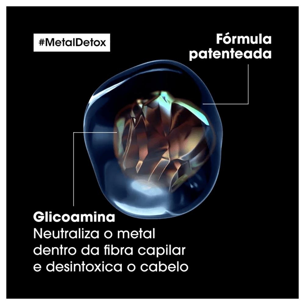 Máscara Expert Metal Detox 250ml - L'Oréal Professionnel 250ml 6