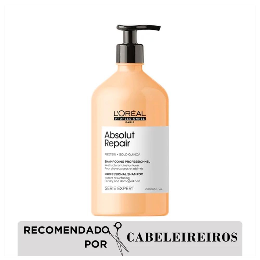 Shampoo Expert Gold Quinoa 750ml - L'Oréal Professionnel 750ml 3