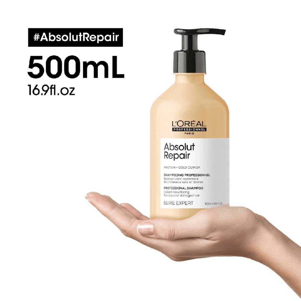 Shampoo Expert Gold Quinoa 750ml - L'Oréal Professionnel 750ml 4