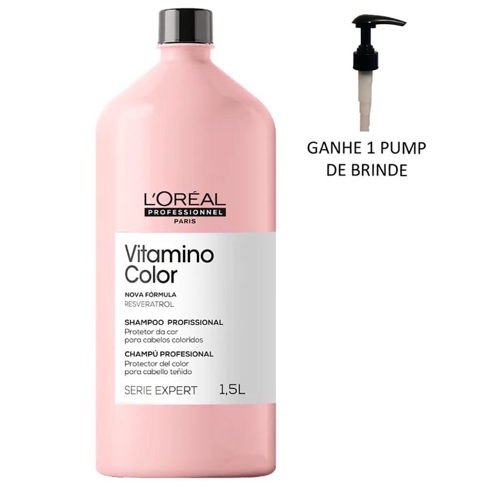 Shampoo Expert Vitamino Color 1,5L - L'Oréal Professionnel 1,5L 1