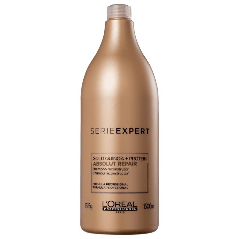 Absolut Repair Gold Quinoa Shampoo de 1,5L - L'Oréal 1,5L 3