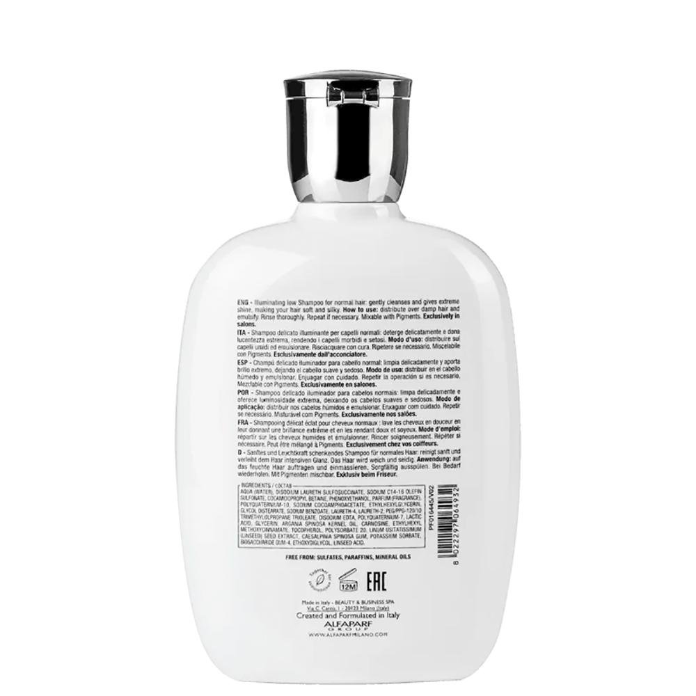 Shampoo Semi Di Lino Diamond Illuminating 250ml - Alfaparf 250ml 2