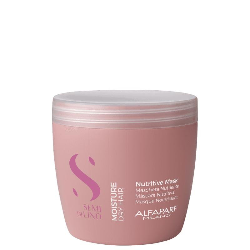 Máscara Semi Di Lino Moisture Nutritive 500ml - Alfaparf 500ml 5