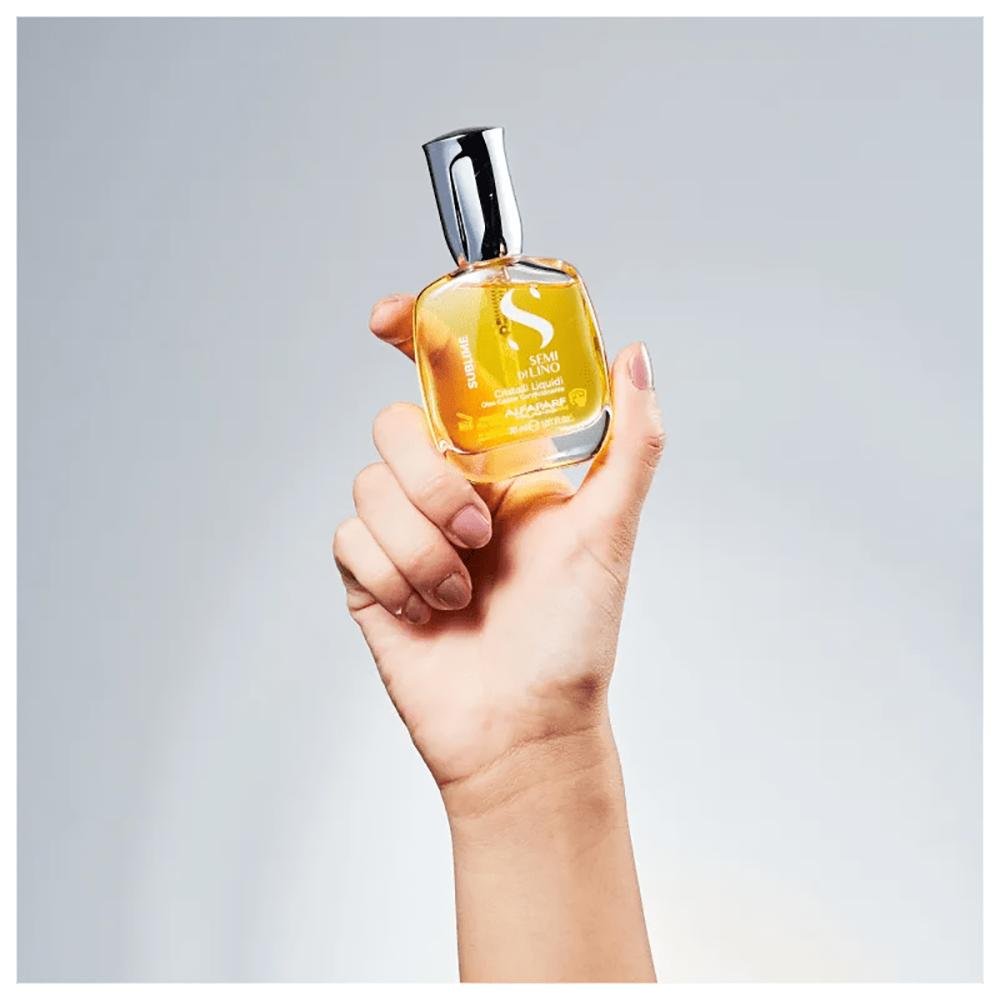 Óleo Capilar Cristalli Liquid 30ml - Alfaparf 30ml 4