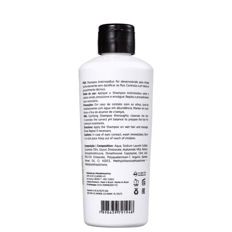 Shampoo Antirresíduo 250ml - Felps 250ml 5