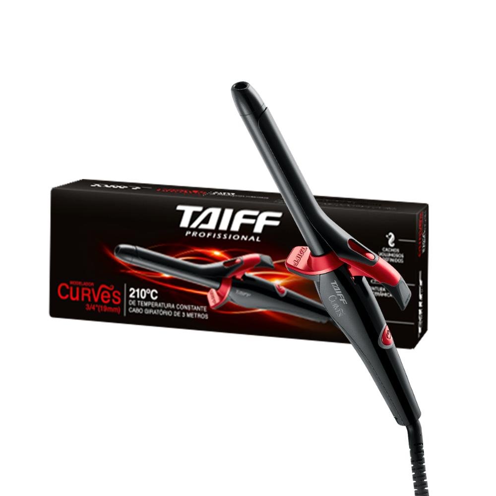 Modelador Curves Red 3/4 (19mm) Bivolt - Taiff Profissional BIVOLT 1