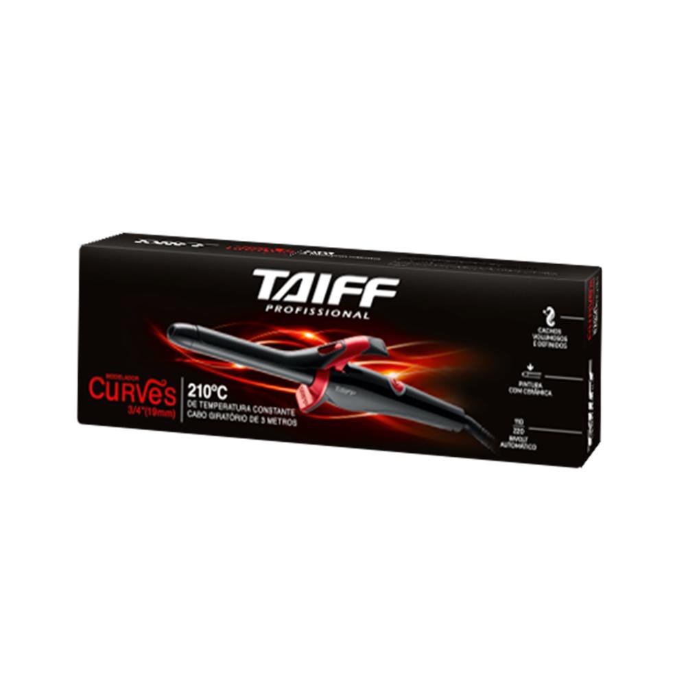 Modelador Curves Red 3/4 (19mm) Bivolt - Taiff Profissional BIVOLT 4