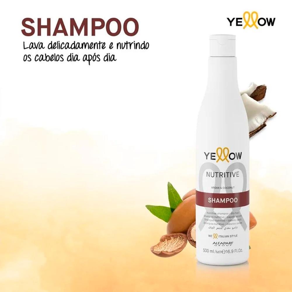 Shampoo Nutritive 500ml - Yellow 500ml 2