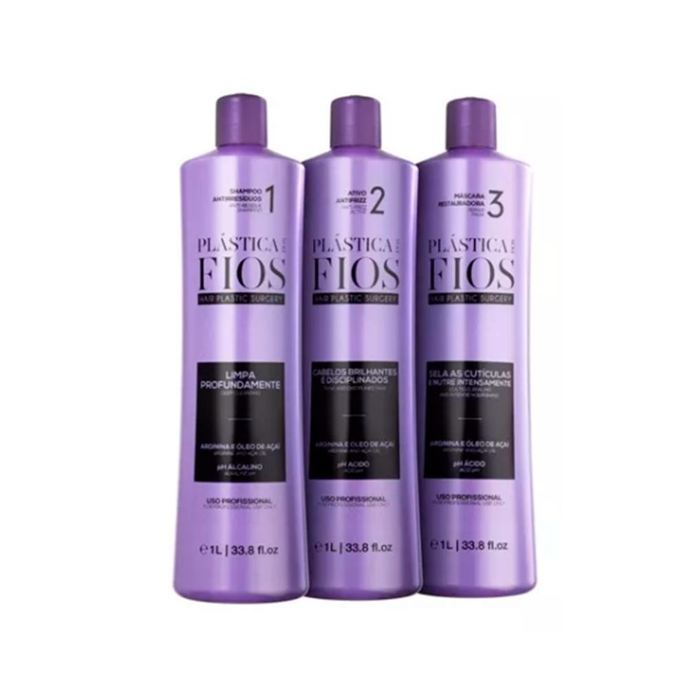 Kit de Limpeza Profunda & Selagem das Cutículas 1L - Cadiveu ÚNICO 3