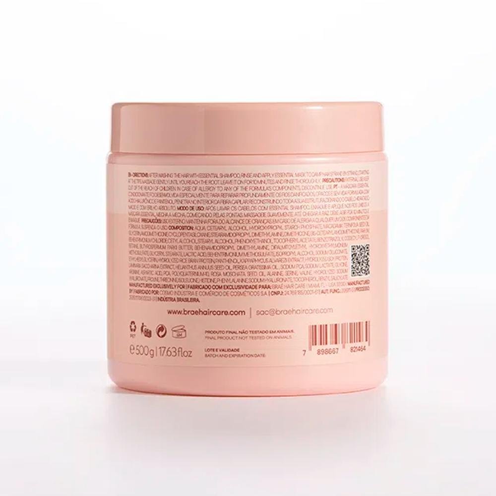 Braé Essential Hair Mask - Máscara Reparador 500g 500g 4