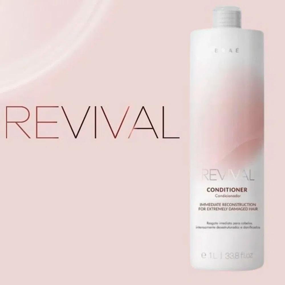 Condicionador BRAÉ Revival Reconstrutor - 1L 1L 3