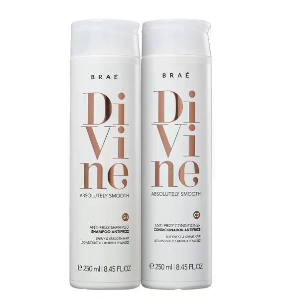 Kit Braé Divine Duo Home Care Anti Frizz (2 Produtos) ÚNICO 1
