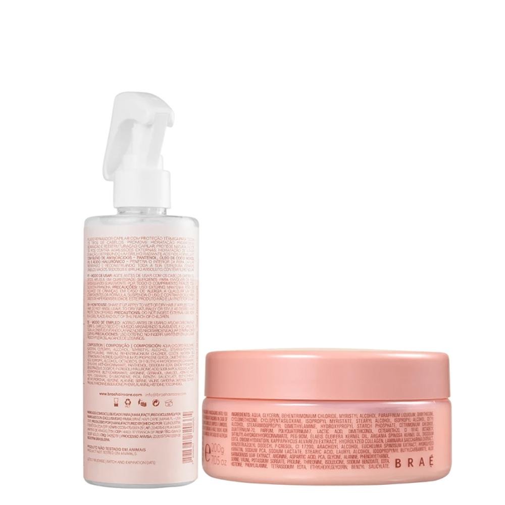 Leave Essential 260ml e Máscara Revival 200 ml - Braé ÚNICO 4