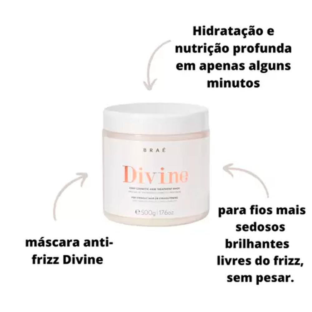 Máscara Capilar Divine - 500g 500g 3