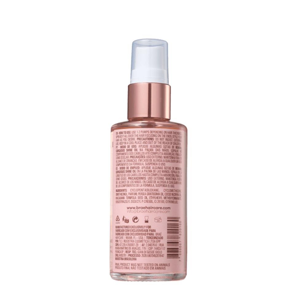 Revival Gorgeous Shine Oil 60ml - BRAÉ 60ml 2
