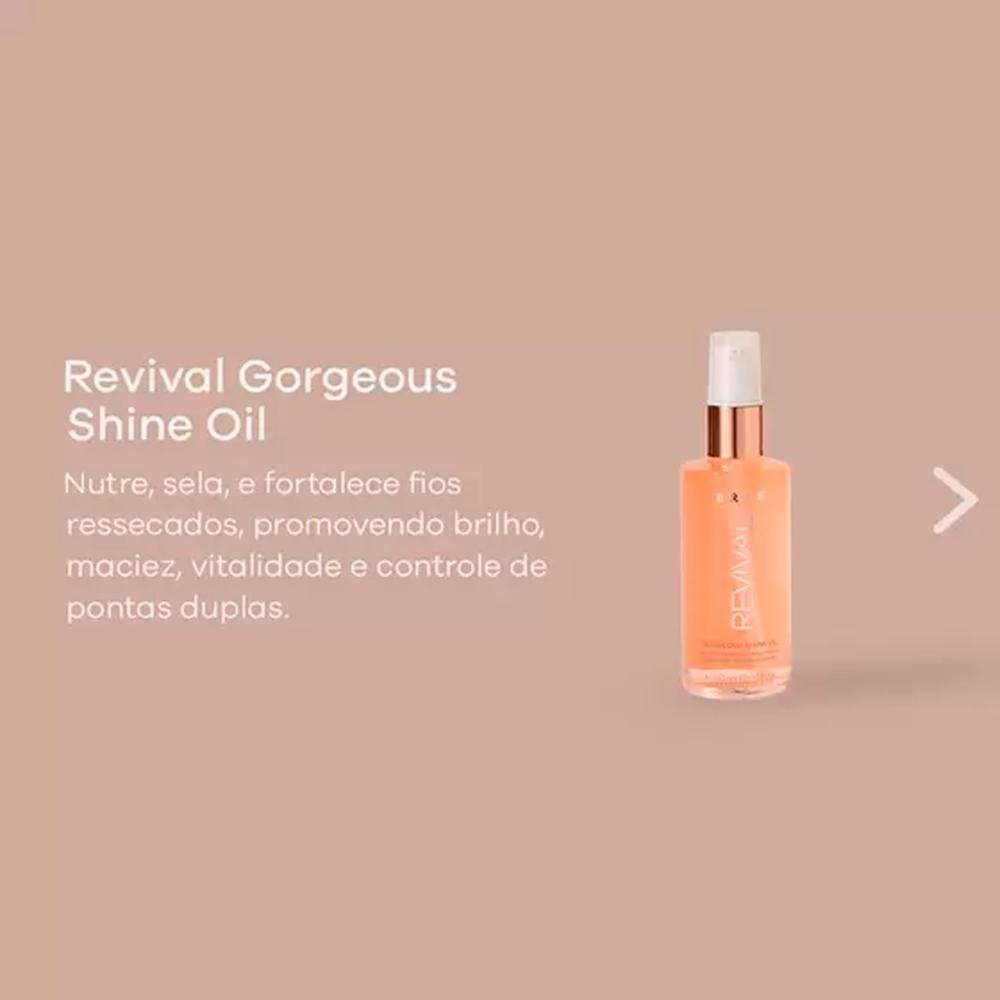 Revival Gorgeous Shine Oil 60ml - BRAÉ 60ml 3