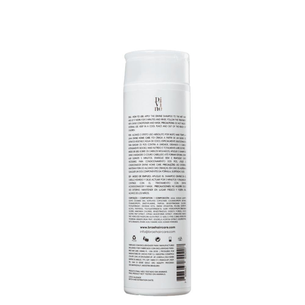 Shampoo Anti-Frizz BRAÉ Divine - 250ml 250ml 5