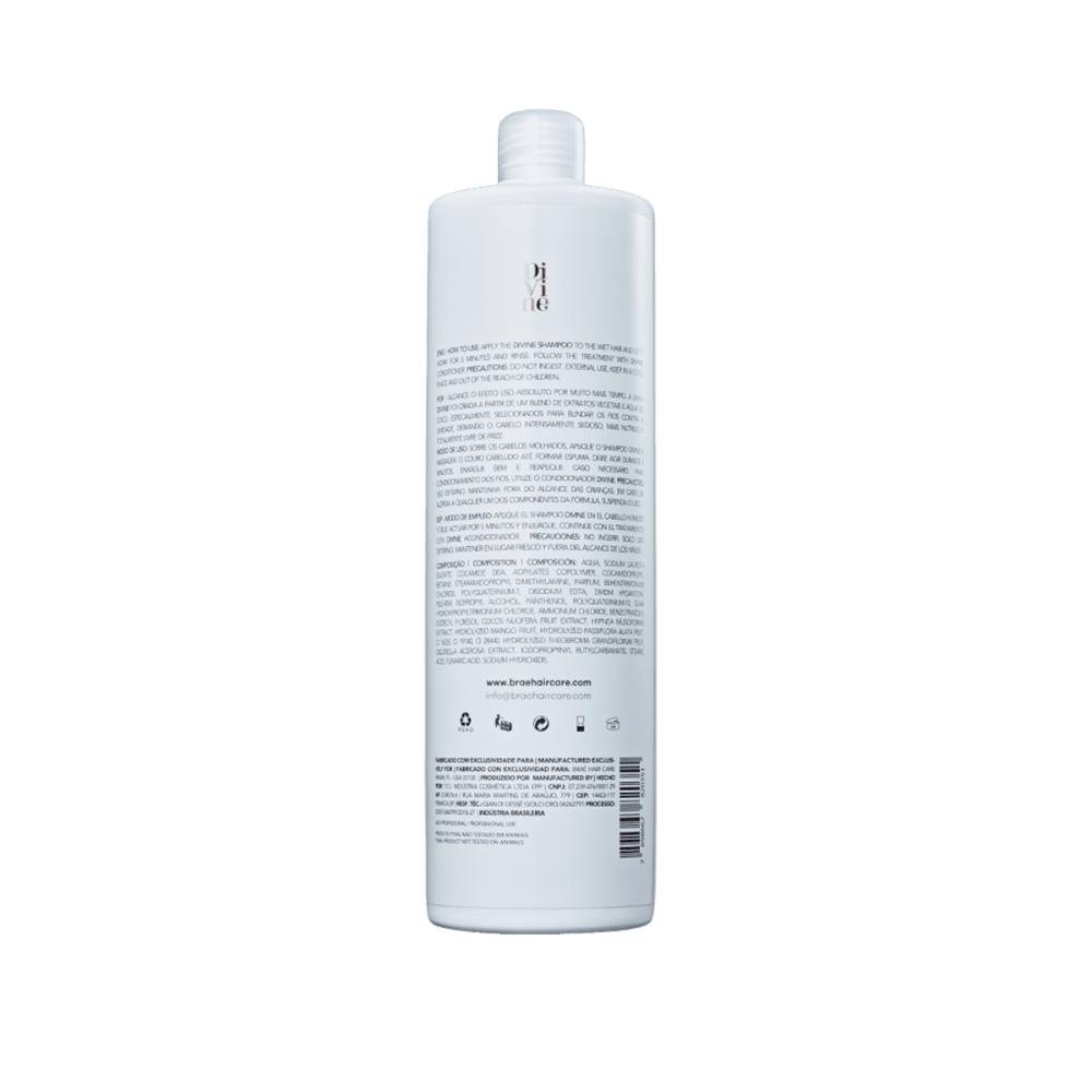 Shampoo BRAÉ Divine Anti-Frizz - 1L 1L 4