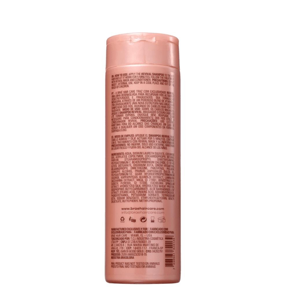 Shampoo BRAÉ Revival Reconstrutor - 250ml 250ml 7