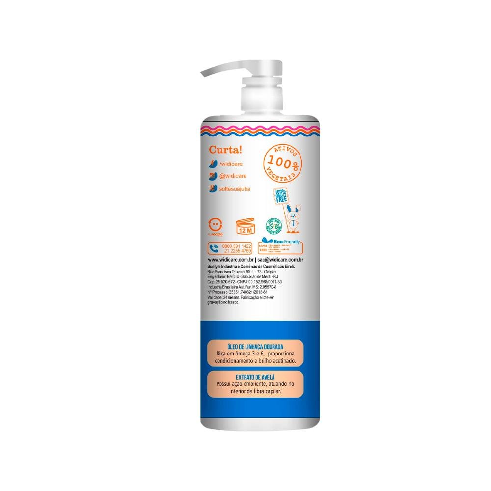 Higienizando a Juba Shampoo 1L - Widi Care 1L 2
