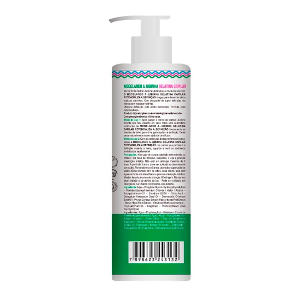 Modelando A Jubinha Gelatina Capilar 300g Widi Care 300g