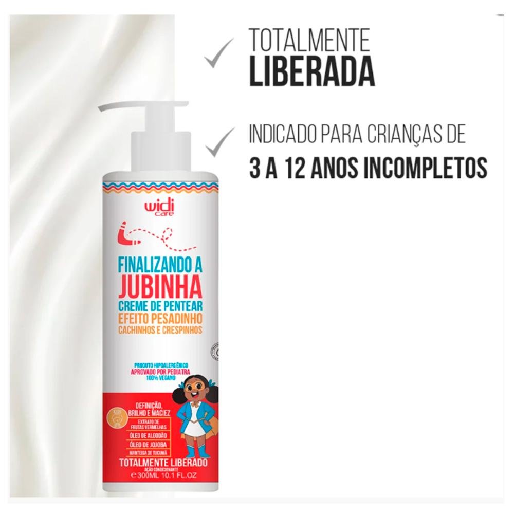 Widi Jubinha Infantil Creme De Pentear Para Cachos E Crespos ÚNICO 5
