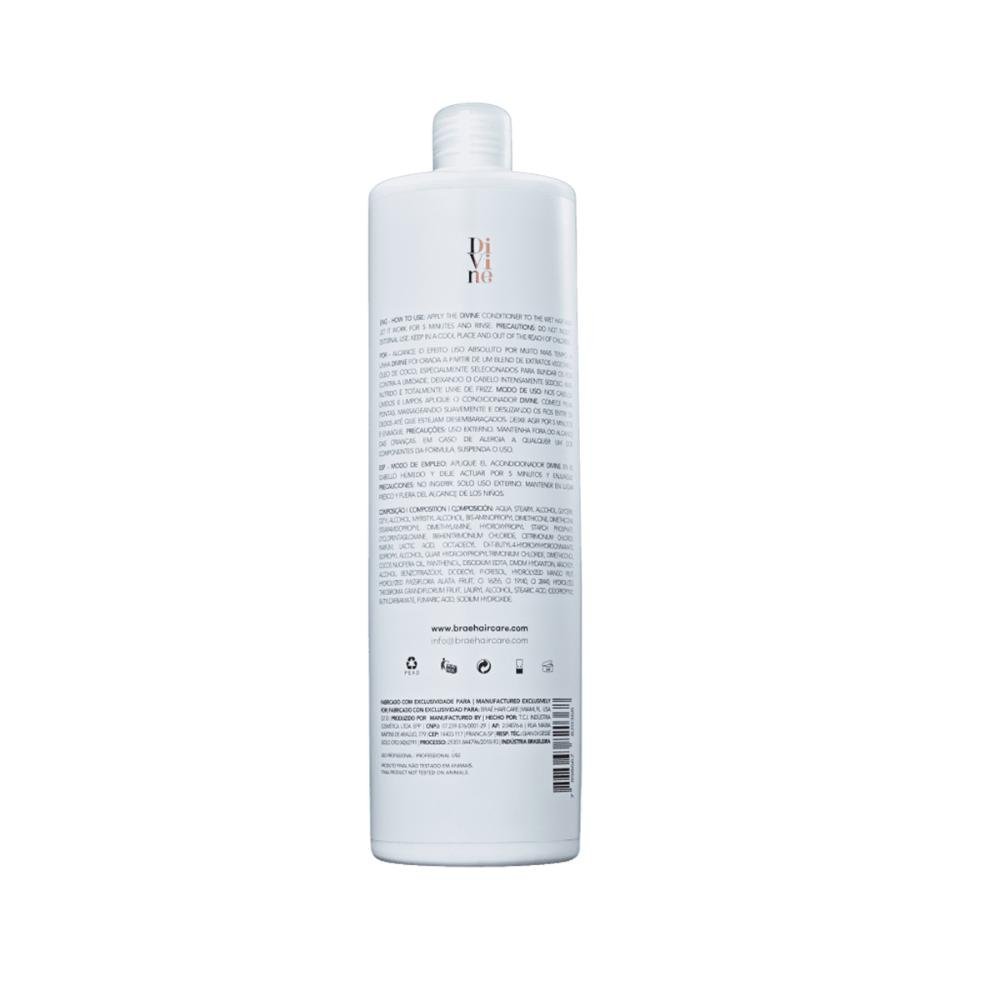 Condicionador Antifrizz Divine 1L - ´BRAÉ 1L 2