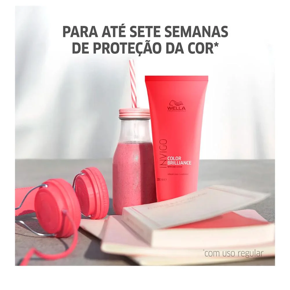 Condicionador Invigo Color Brilliance 200ml - Wella 200ml 5