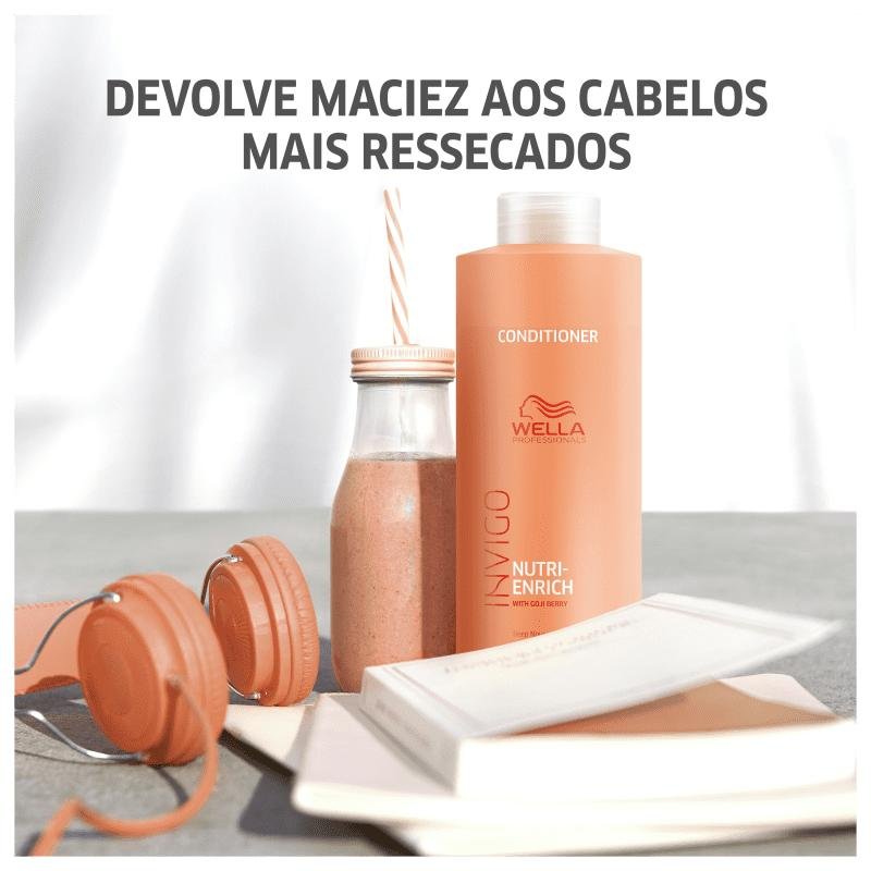 Condicionador Invigo Nutri-Enrich 1L - Wella Professionals 1L 12