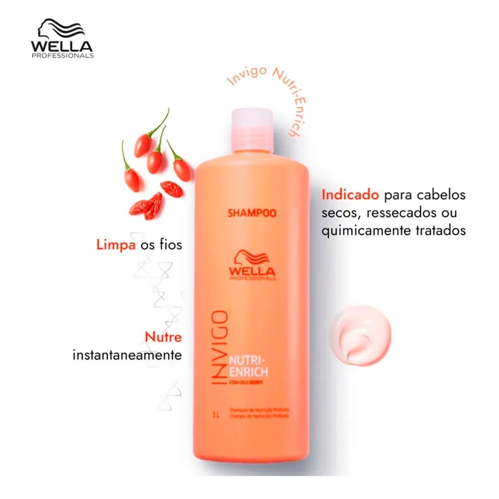 Condicionador Invigo Nutri-Enrich 1L - Wella Professionals 1L 4