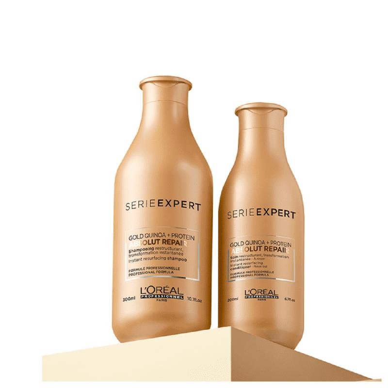 Expert Absolut Repair Gold Quinoa Shampoo- L'Oréal 300ml 7