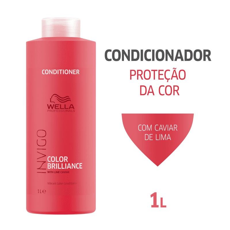 Invigo Color Brilliance Condicionador 1L - Wella 1L 5